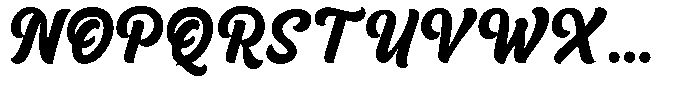 Vilenia Font UPPERCASE
