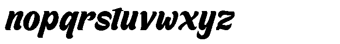 Vilenia Font LOWERCASE