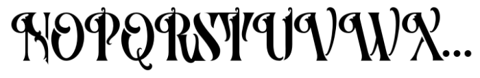 Villantez Font UPPERCASE