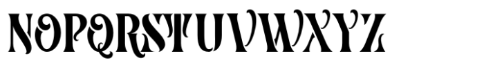 Villantez Font LOWERCASE