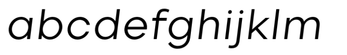 Vilonti Italic Font LOWERCASE