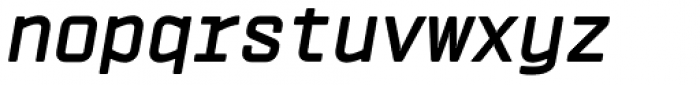Vin Mono Pro Bold Italic Font LOWERCASE