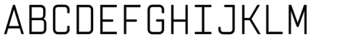 Vin Mono Pro Light Font UPPERCASE