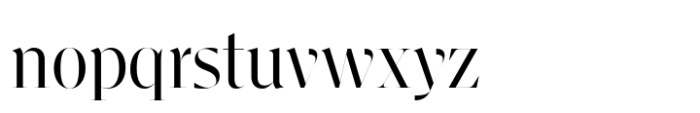 Vinco Display Book Font LOWERCASE