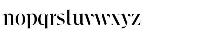 Vinco Display Medium Font LOWERCASE