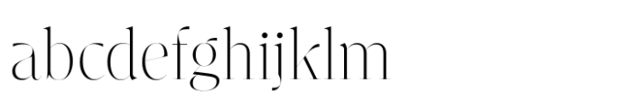 Vinco Display Thin FONT