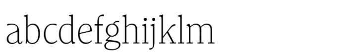 Vinco Text Thin FONT