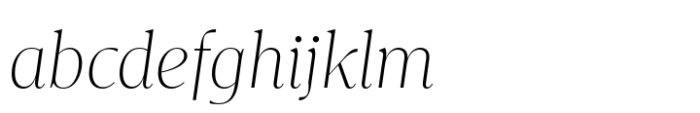 Vinco Title Thin Italic FONT
