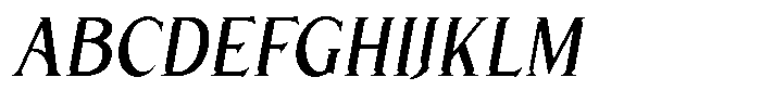 Vindira Italic FONT