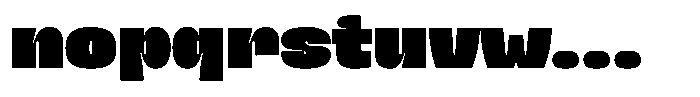 Vinetra Font LOWERCASE