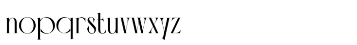 Vingico Display Bold Font LOWERCASE