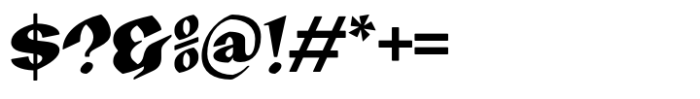 Vinicius Extrabold Font OTHER CHARS