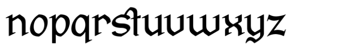 Vinicius Regular Font LOWERCASE