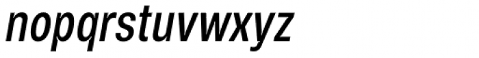 Vinila Compressed Oblique Font LOWERCASE