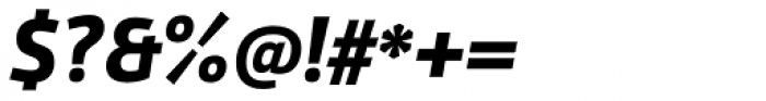 Vinkel Bold Italic Font OTHER CHARS