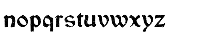 Vinque Antique Regular Font LOWERCASE