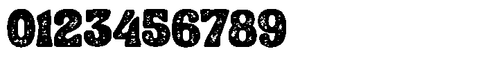 Vintage Daylight Rough Font OTHER CHARS