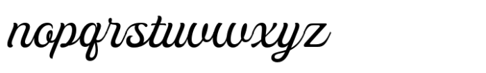 Vintage Genial Variables Light Font LOWERCASE