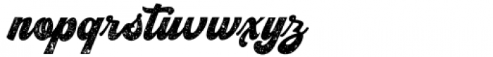 Vintage King Rough Font LOWERCASE