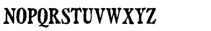 Vintage Market Serif Font UPPERCASE