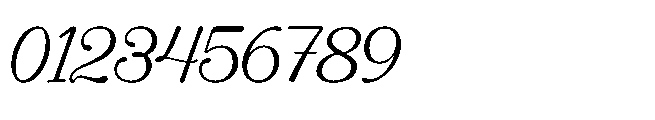 Vintage Millenia Font OTHER CHARS