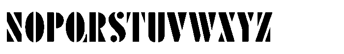 Vintage Moderne JNL Regular Font UPPERCASE