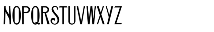 Vintage Nouveau JNL Regular Font LOWERCASE