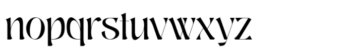 Vintage Retro Font LOWERCASE