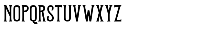 Vintage Rough Font UPPERCASE