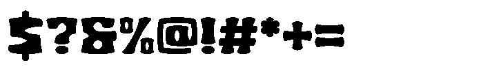 Vintage Runner Font OTHER CHARS