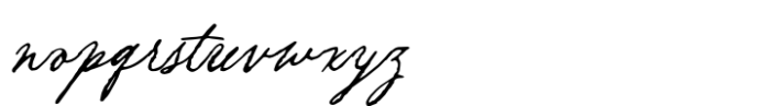 Vintage Story Font LOWERCASE