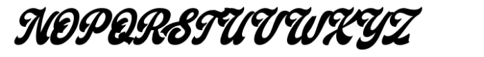 Vintagedeck Font UPPERCASE