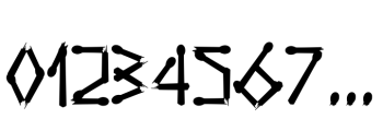 Vintages Matches Solid Font OTHER CHARS