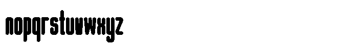 Vintago Rounded Font LOWERCASE