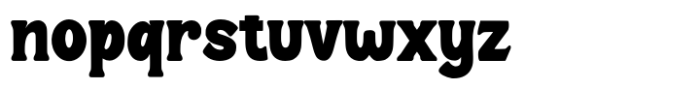 Vintale Balger Font LOWERCASE