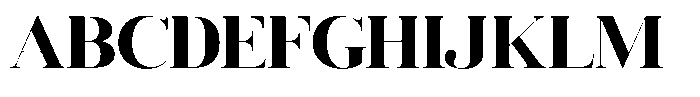 Vintora Serif Black Font UPPERCASE
