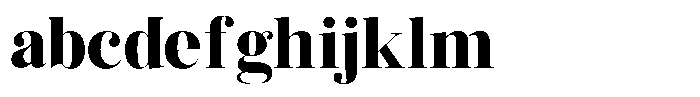 Vintora Serif Black FONT