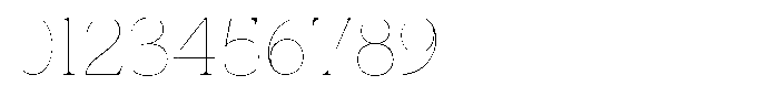 Vintora Serif Thin Font OTHER CHARS