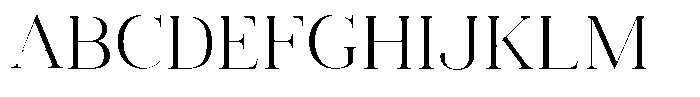 Vintora Serif Variable Black Font UPPERCASE