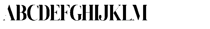 Vintora Serif Vintora Black Condensed Font UPPERCASE