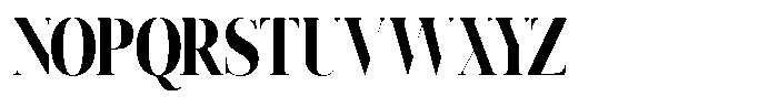 Vintora Serif Vintora Black Condensed Font UPPERCASE