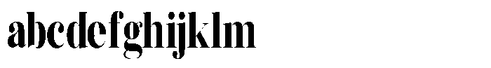 Vintora Serif Vintora Black Condensed FONT