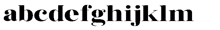 Vintora Serif Vintora Black Expanded FONT