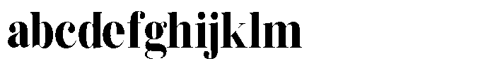Vintora Serif Vintora Black Semi Condensed FONT