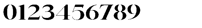 Vintora Serif Vintora Bold Expanded Font OTHER CHARS