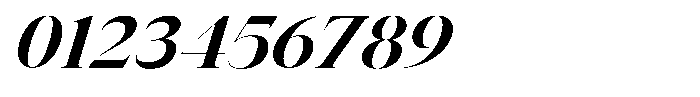 Vintora Serif Vintora Bold Sem Exp Italic Font OTHER CHARS