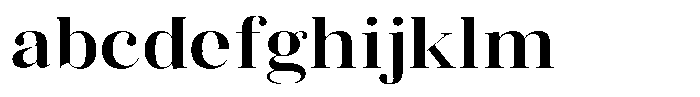 Vintora Serif Vintora Bold Semi Expanded FONT