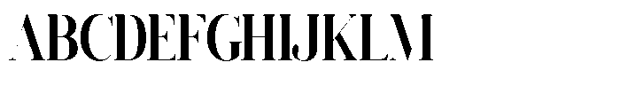 Vintora Serif Vintora Extra Bold Condensed Font UPPERCASE