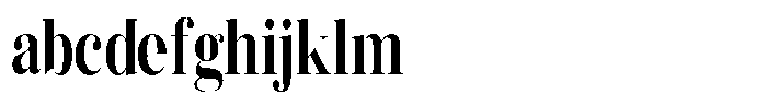 Vintora Serif Vintora Extra Bold Condensed FONT