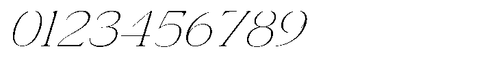 Vintora Serif Vintora Extra Light Sem Exp Italic Font OTHER CHARS